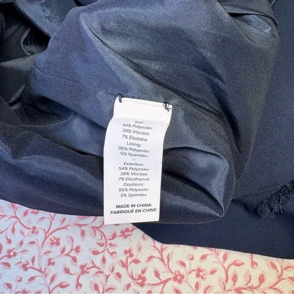 Cinq à Sept Dante Navy Halter Midi Dress - Picture 9 of 9